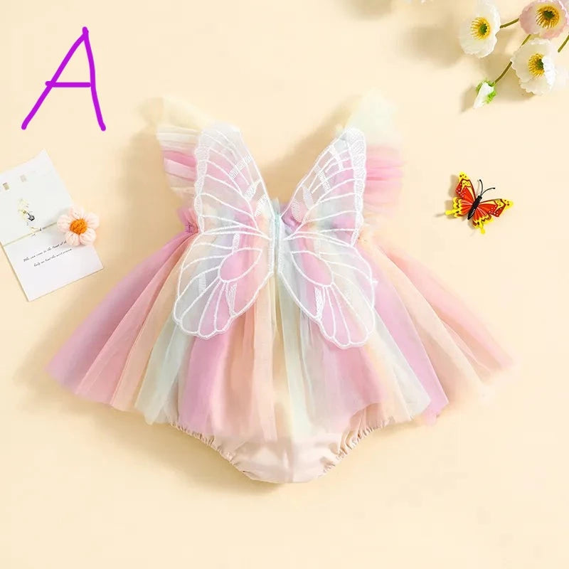 Butterfly baby clothes fashion