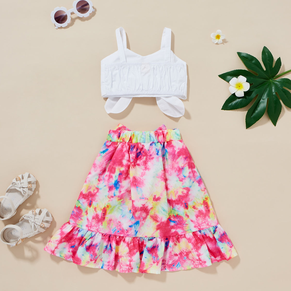 Deborah Flower Two Piece Outfit - Winter Rosie Boutique