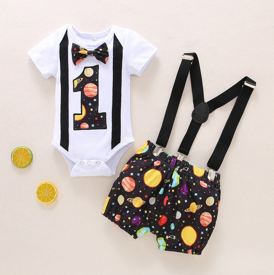 Baby boy 1st year clearance birthday outfit