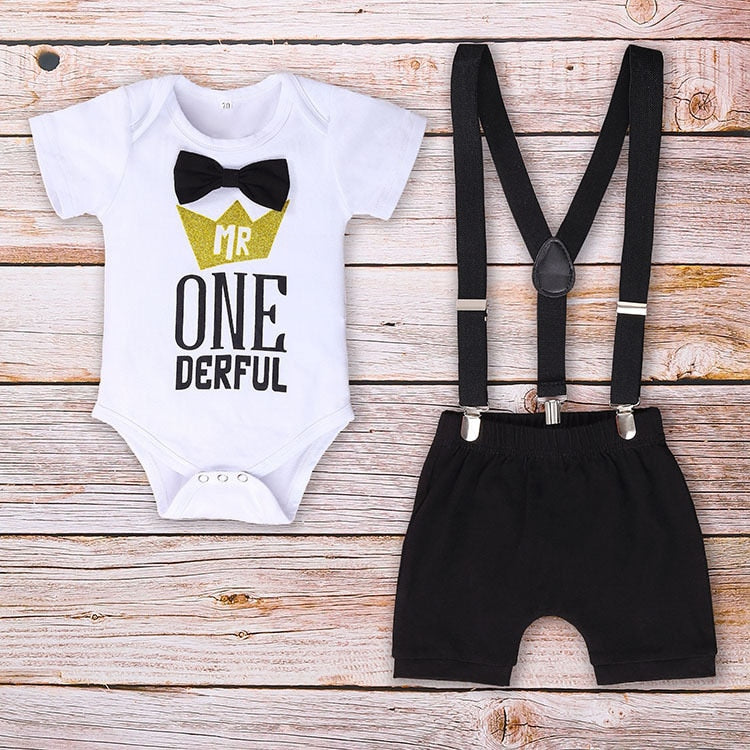 Baby boy 1 hot sale birthday outfit