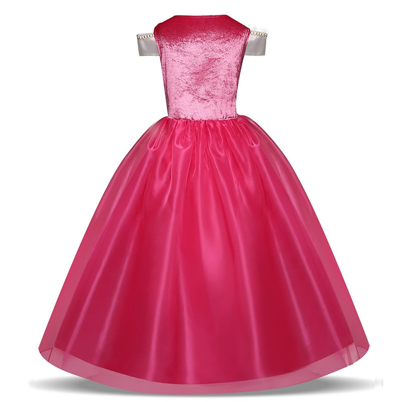 Pink Princess Dress with Accessories - Winter Rosie Boutique