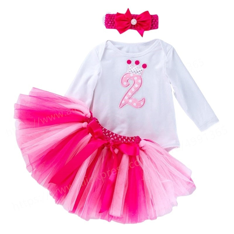 Baby girl 2nd hot sale birthday dress